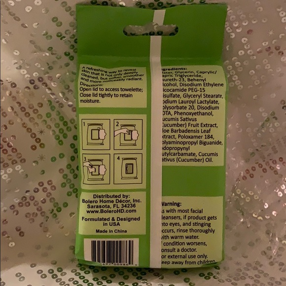 Bolero, facial wipes , facial mist , facial toner - Picture 2 of 4